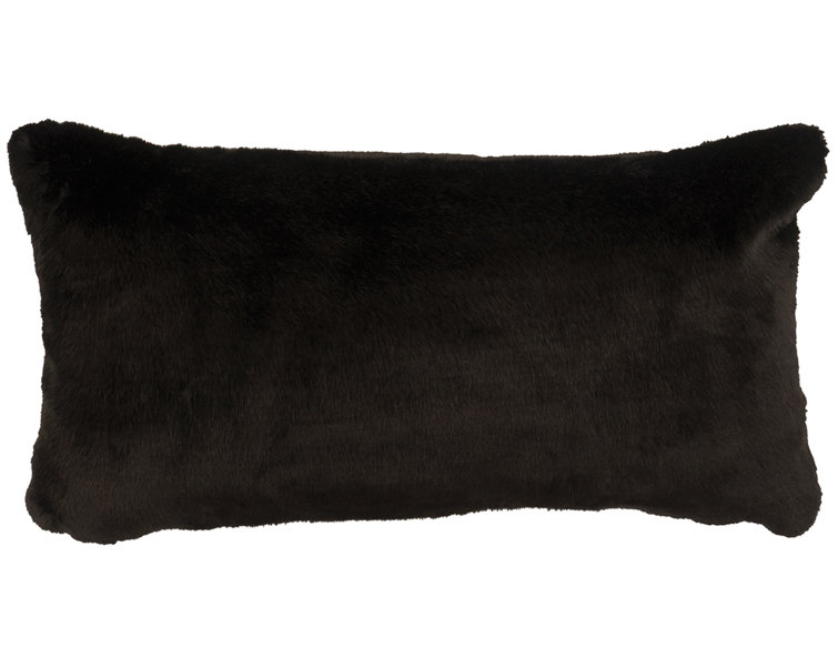 Wooded River Faux Fur Throw Pillow Wayfair